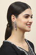 Pink Oxidised Alloy Earrings image number 3