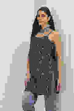 Blue Cotton Blend Straight Kurtas image number 5