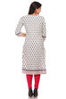 Beige Cotton Straight Kurta image number 1