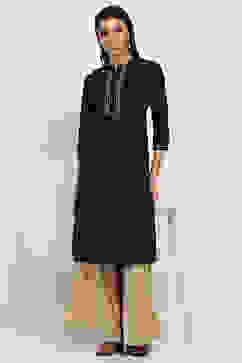 Gold-Toned Solid Flared Palazzos image number 0