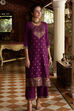 Purple LIVA Straight Kurta image number 0