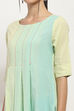 Black Cotton Straight Kurta image number 1