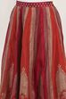 Pink Polyester Kalidar Lehenga Set image number 2