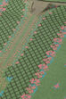 Green Cotton Blend Straight Printed Kurta Palazzo Suit Set image number 1