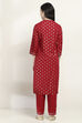 Pink Viscose Straight SET image number 4