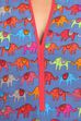 Blue Straight Cotton Kurta image number 4