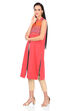 Coral Straight Cotton Kurta image number 3
