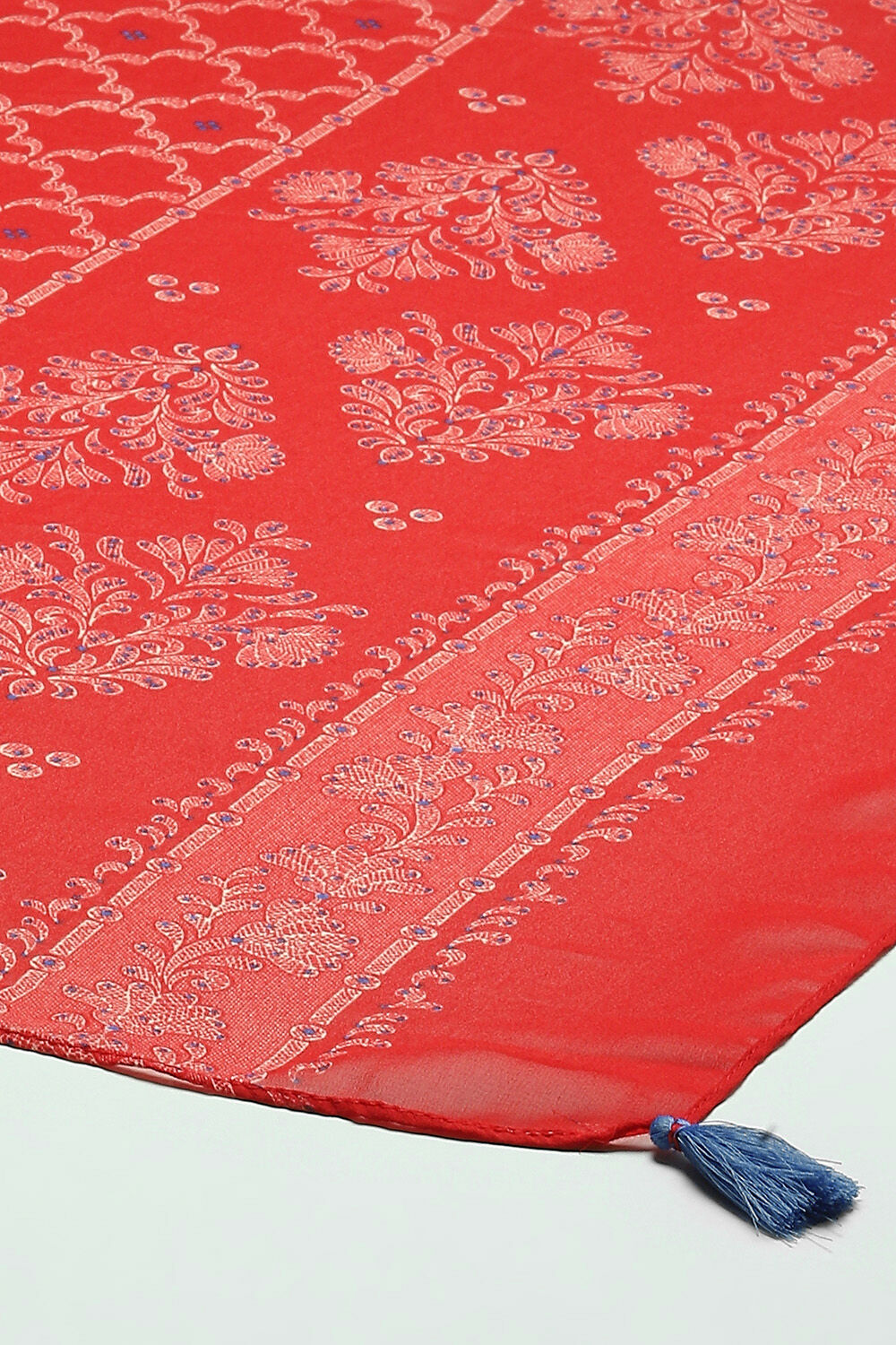 Ecru LIVA Woven Straight Kurta Suit Set image number 3