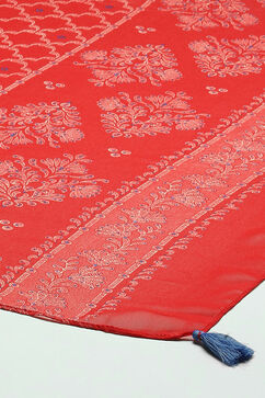 Ecru LIVA Woven Straight Kurta Suit Set image number 3