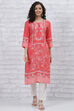 Black LIVA Straight Kurta image number 0
