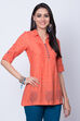 Coral Viscose Rayon Top image number 2