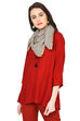 Beige Cotton Scarf image number 2
