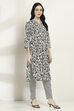 Black Viscose Straight SET image number 5