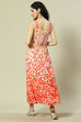 Orange LIVA Straight Dress image number 4