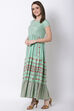 Mint Green Viscose Dress image number 2