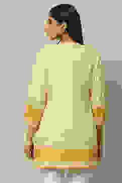 Yellow Rayon Indie Top image number 3