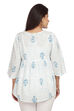 White Short kurta Cotton Indie Top image number 5