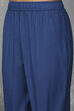 Blue Cotton Straight Suit Sets image number 2