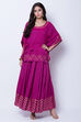 Purple Poly Cotton Skirt image number 0