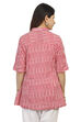 Red A Line Cotton Indie Top image number 5