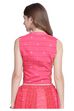 Pink Polyester Jacket image number 4