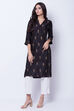Maroon Shantoon Straight Kurta image number 3