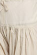 Off White Cotton Fusion Pants image number 1