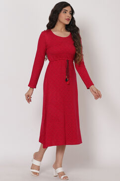 Pink Acrylic Dress image number 4