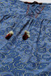 Red LIVA Tiered Top image number 1