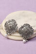 Grey Oxidised Alloy Earrings image number 0