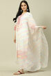 Multicolor Cotton Blend Woven Dupatta image number 0