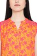 Orange Viscose Flared Kurta image number 1