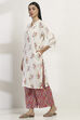 White Viscose Rayon Straight SET image number 3