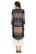 Black Straight Viscose Rayon Kurta image number 5