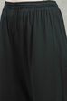 Brown Viscose Blend Printed Straight Kurta Pants Set image number 2