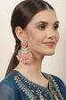 Pink Alloy Earrings image number 3