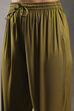 Lime Viscose Rayon Printed Straight Suit Set image number 2