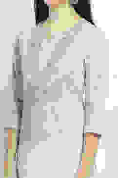 Blue Cotton Straight Set image number 1