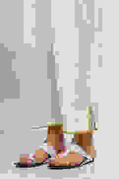 Off-White Cotton Blend Straight Kurta Set image number 7