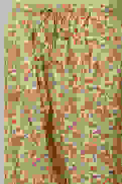 Ecru Viscose Blend Floral Printed Straight Co-ord Set image number 2