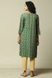 Pink Viscose Straight Printed Kurta image number 3