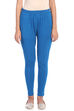 Teal Blue Cotton Leggings image number 0