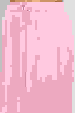 Pink Solid Straight Palazzos image number 1