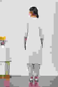 White Cotton Blend Straight Kurtas image number 3