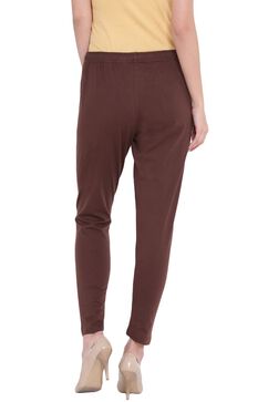 Chocolate Cotton Leggings image number 4