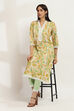 Green Cotton Straight SET image number 0