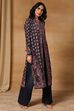 Black Polyester Regular Printed Cape image number 5