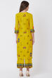 Yellow Viscose Rayon Straight Kurta image number 5