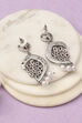 Pink Oxidised Alloy Earrings image number 2