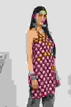 Red Rayon Straight Kurtas image number 4